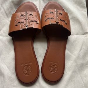 Tory Burch Double T sport slide